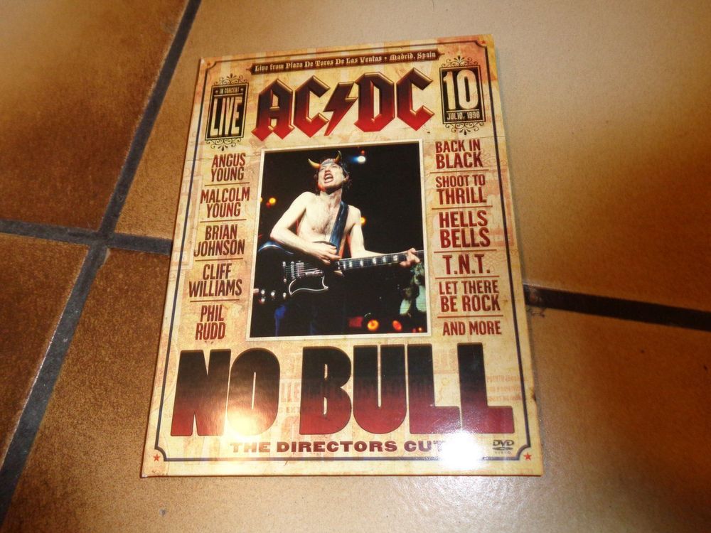 AC/DC No Bull Director's Cut DVD | Kaufen auf Ricardo
