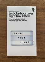 Light box letters