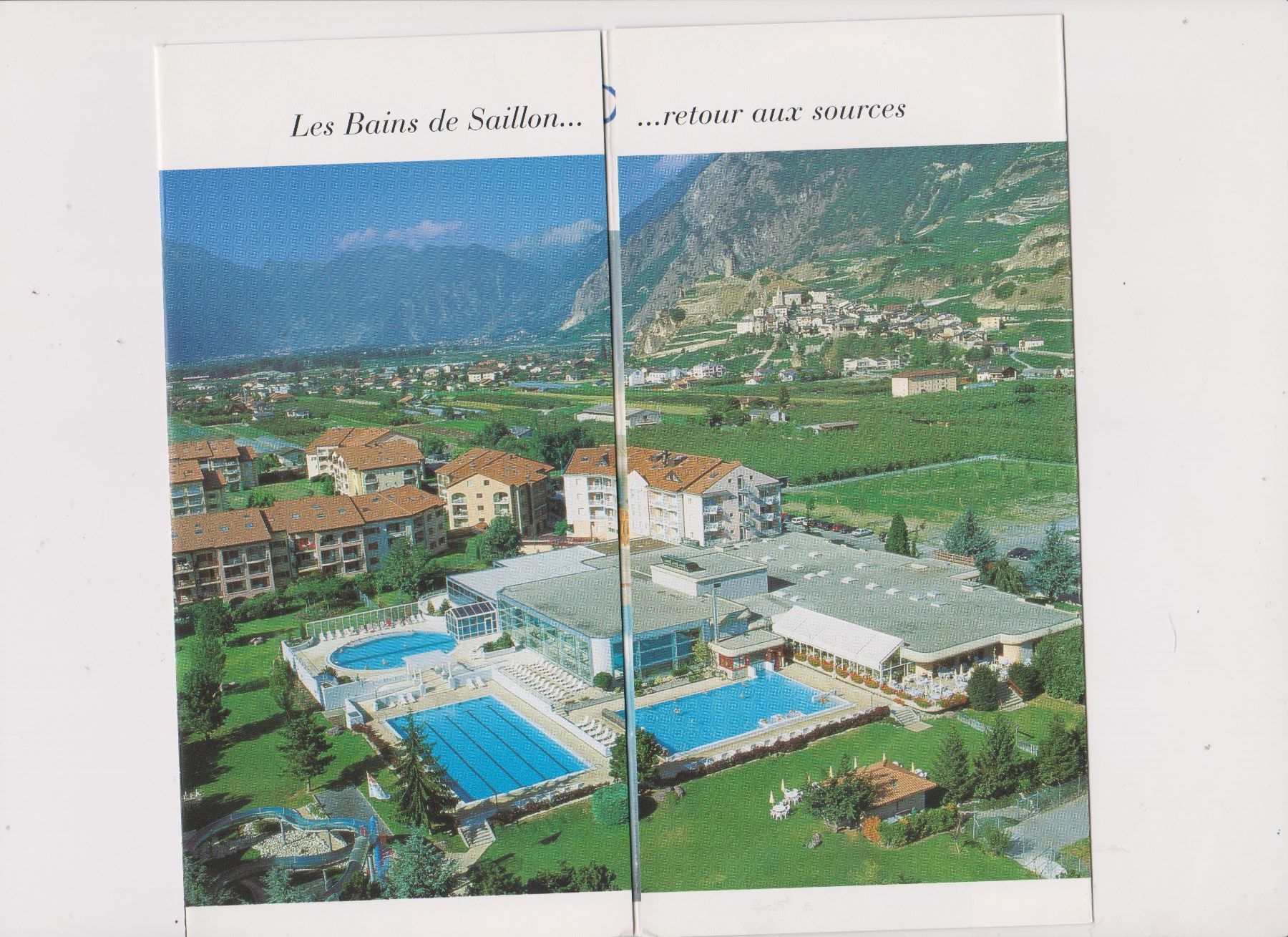 Documenti: Brochure Les Bains de Saillon Valais Suisse – Usato da Bex venduto da Canouille 2