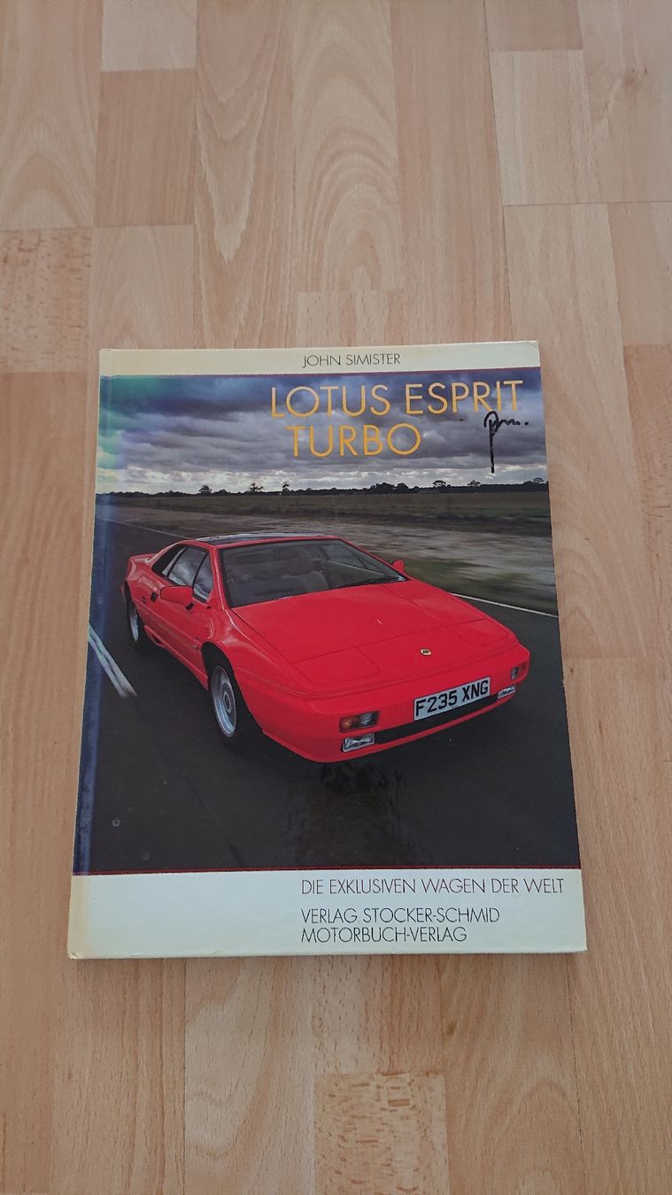 Libri: Buch Lotus Esprit – Usato da Unterägeri venduto da tommi02