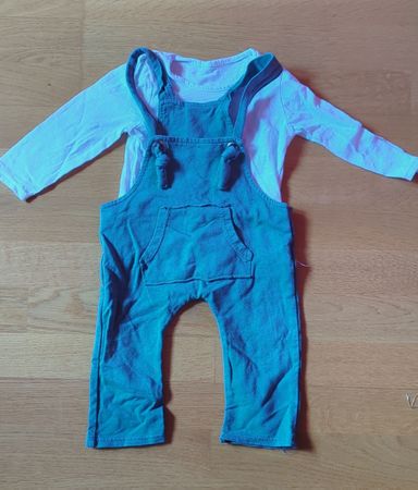 Süesser Baby-Latzhose-Set, Grösse 68, vom Manor top zustand