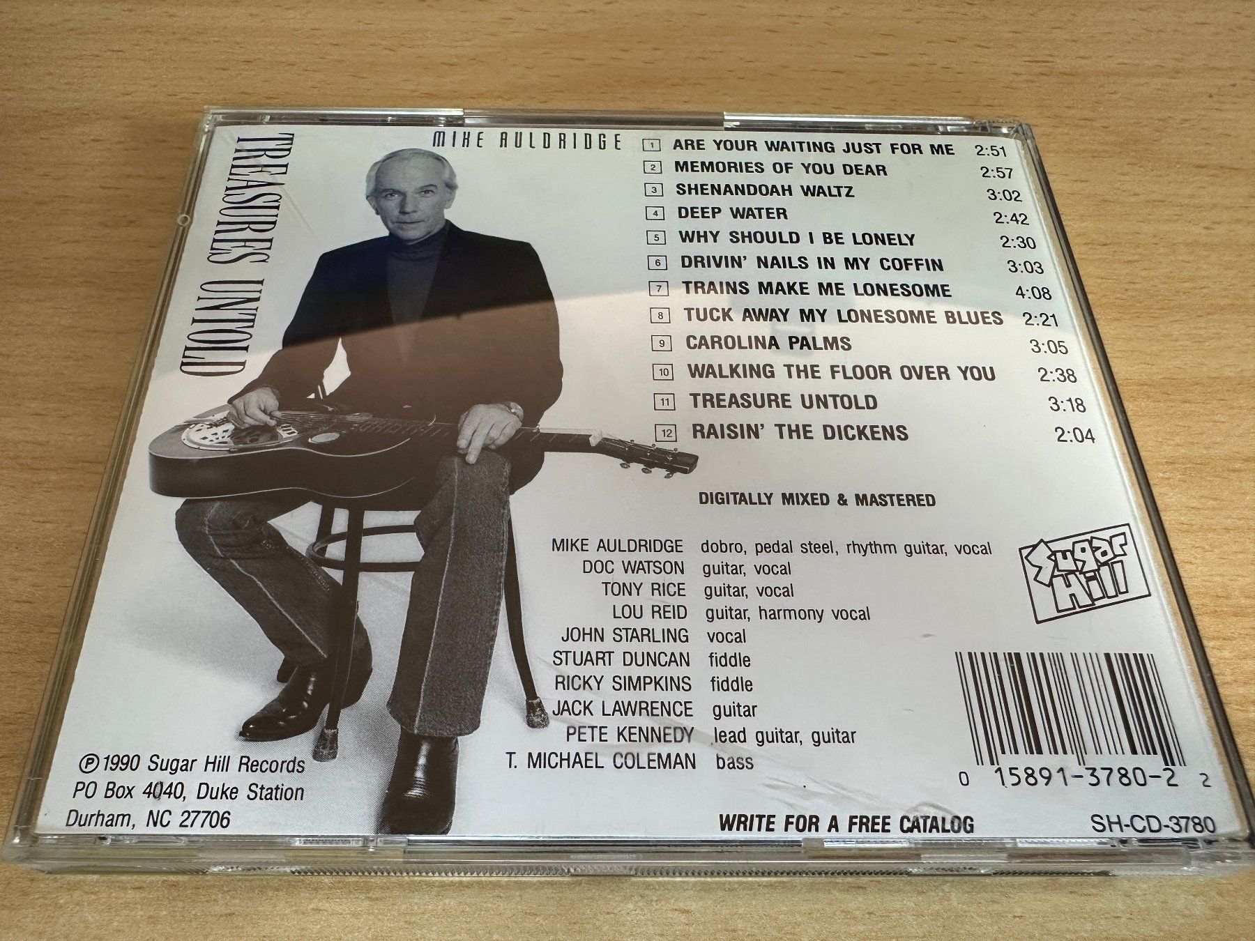 CD: Mike Auldridge – Treasures Untold – Usato da Rikon im Tösstal venduto da Alpenmutz 1