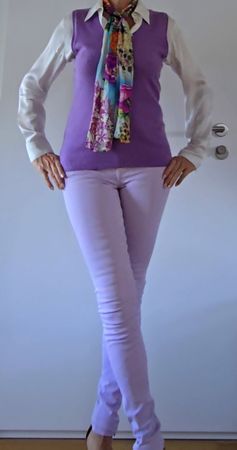 Set: Hose 7 for all man kind, Bluse Maje, Top FTC Cashmere