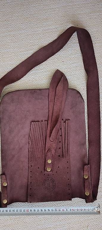 Borse da donna: Handgemachte Leder Tasche  echtes Wildleder  Boho  – Usato da Bern venduto da sv-trade 2