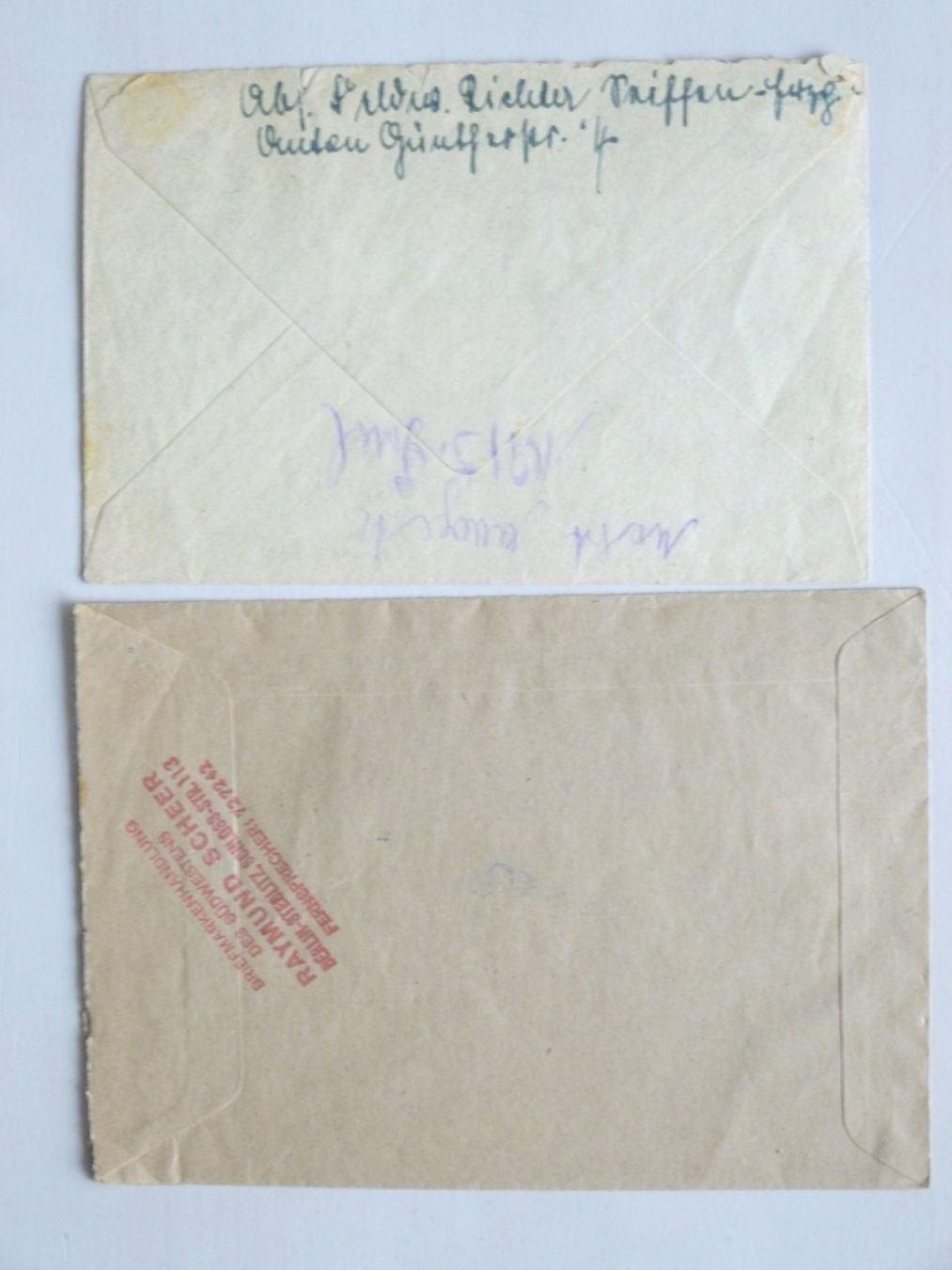 Alle Briefmarken: DR - 2 Briefe 1942 + 1943 mit Sondermarken – Gebraucht aus Uster von schepus23 3
