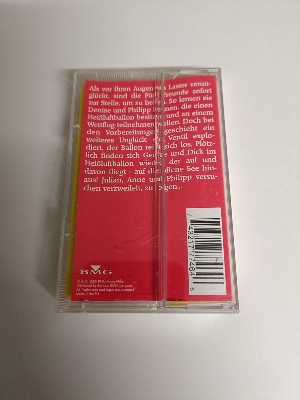 Musicassette: Fünf Freunde - Abenteuer im Ballon – Usato da Köniz venduto da Movieportal007 1