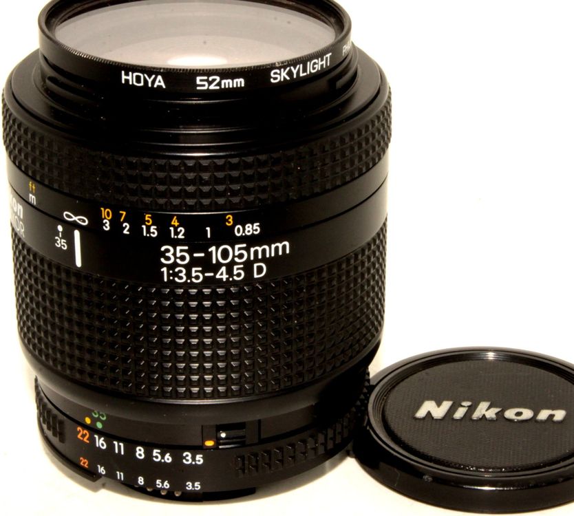 NIKON AF NIKKOR 3.5-5.6 / 35-105 mm D + Filter 1