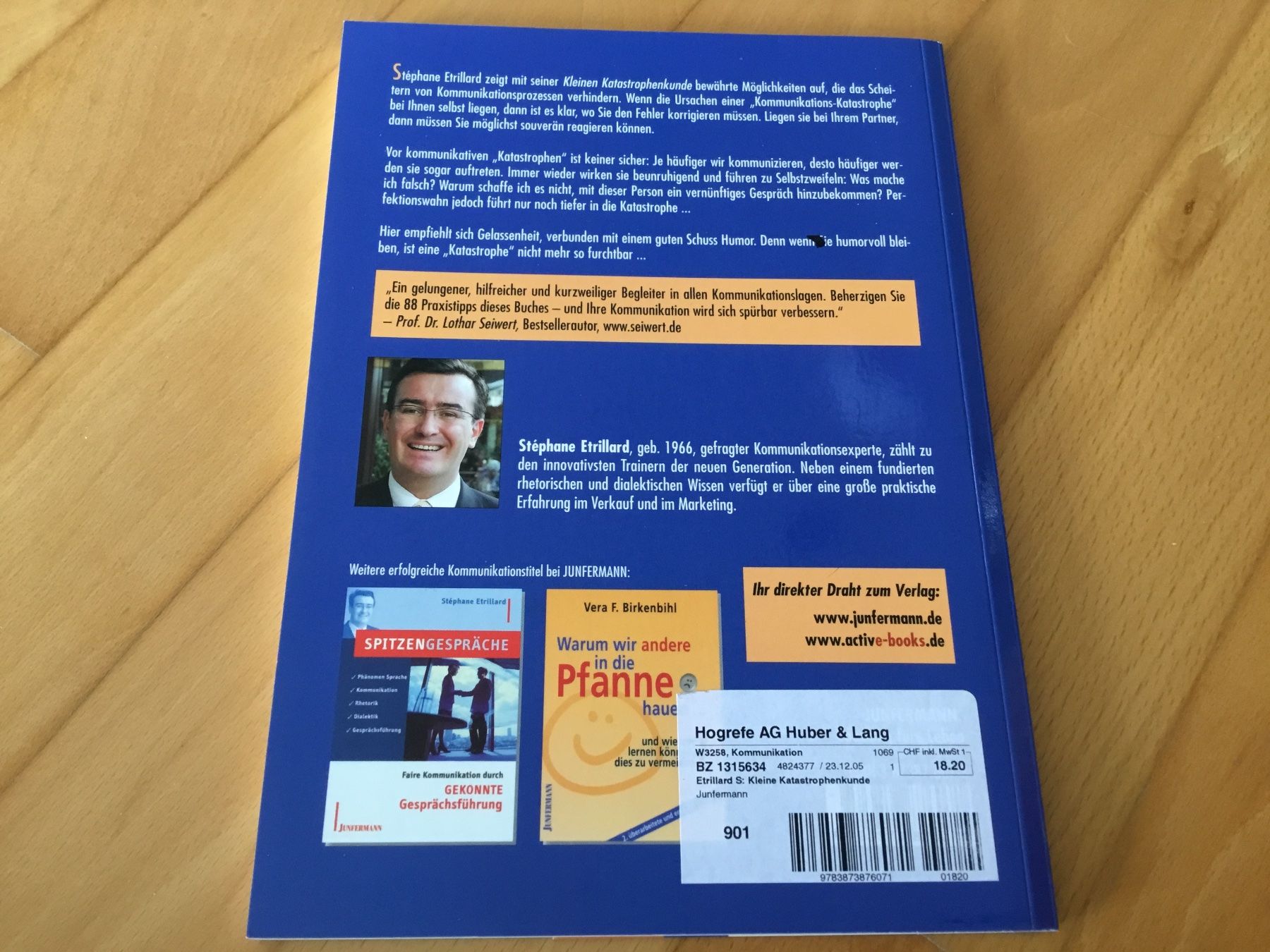 Bücher: Kleine Katastrophenkunde - Kommunikationstipps – Gebraucht aus Kerzers von Georges3210 1