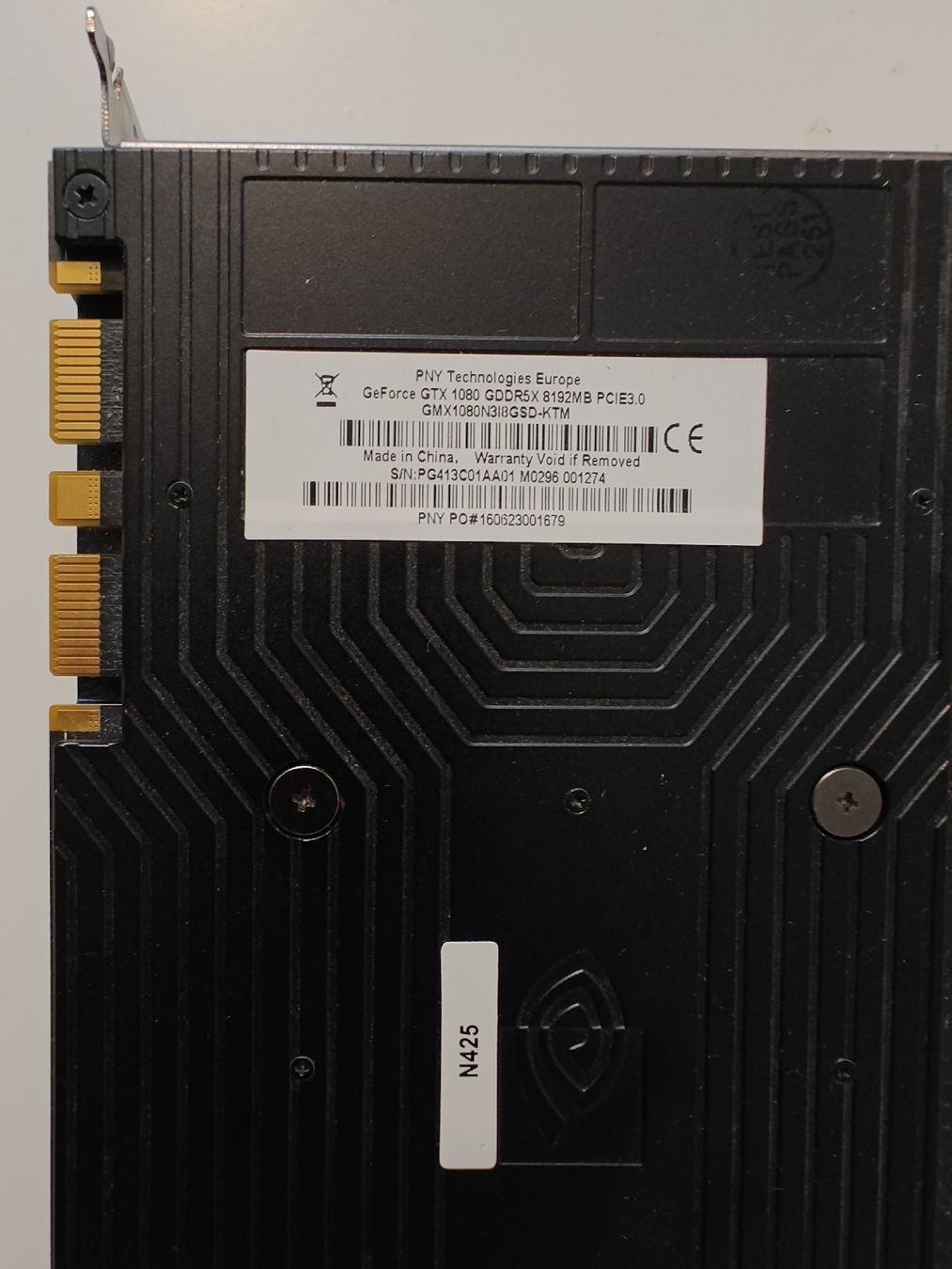 Nvidia Cartes graphiques: Nvidia Geforce GTX 1080 – D'occasion à Bern par Kusi_l 2