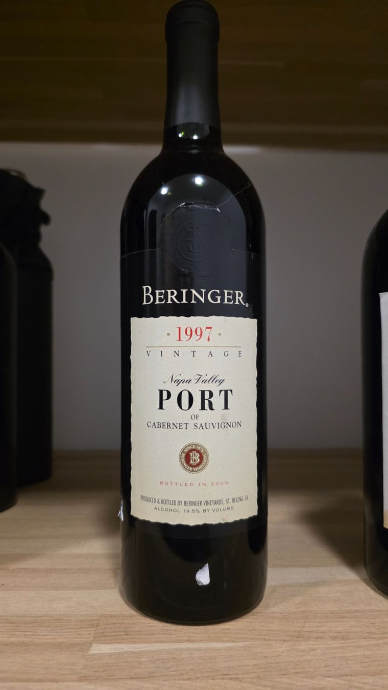 Vino: Beringer Vintage Port CAB 1997 - 75cl – Nuovo e nell'imballaggio originale da Steinmaur venduto da Mediascan