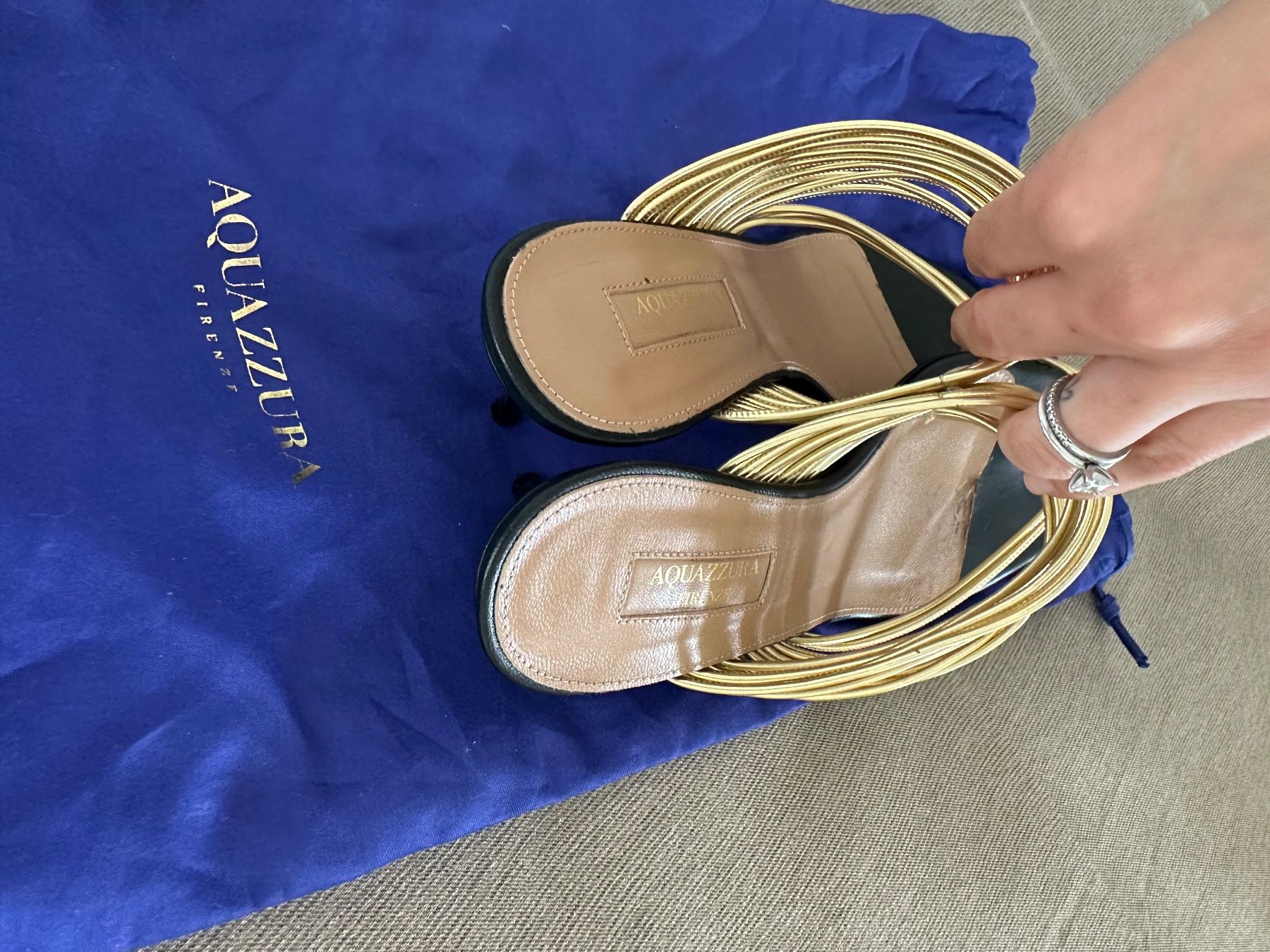 Aquazzura Scarpe da donna: Aquazzura mules/ sandals – Usato da Oberwil b. Zug venduto da An_you78 2