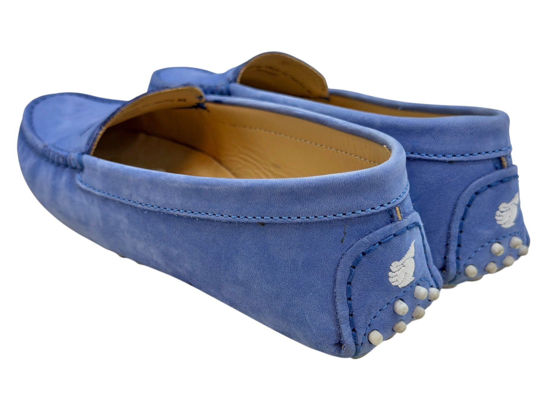 Bobbies Scarpe da uomo: Mocassins Bobbies daim bleu. Pointure 37 – Usato da Cossonay-Ville venduto da PatineDuTemps 4