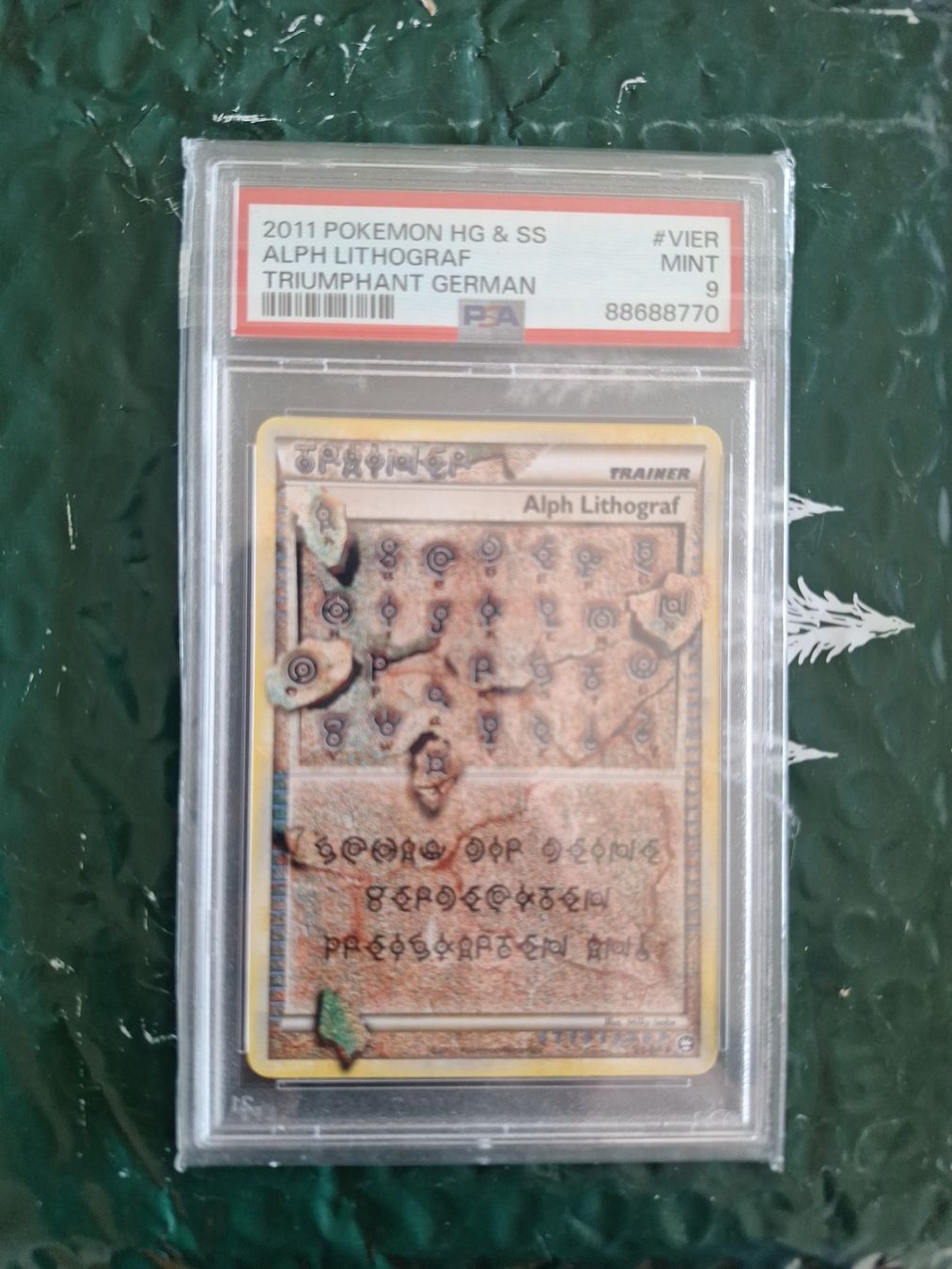 Pokémon Carte collezionabili: Alph Lithograf Vier - Heartgold Soulsilver Triumph  - PSA 9 – Nuovo (secondo la descrizione) da Altstätten SG venduto da sulim