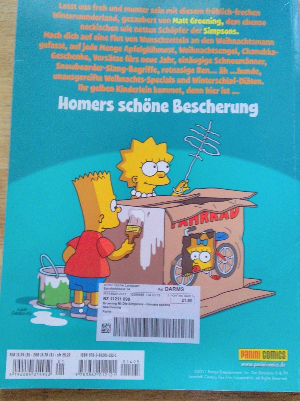 Fumetti: Die Simpsons - Home's schöne Bescherung – Usato da St. Gallen venduto da elk2021 5