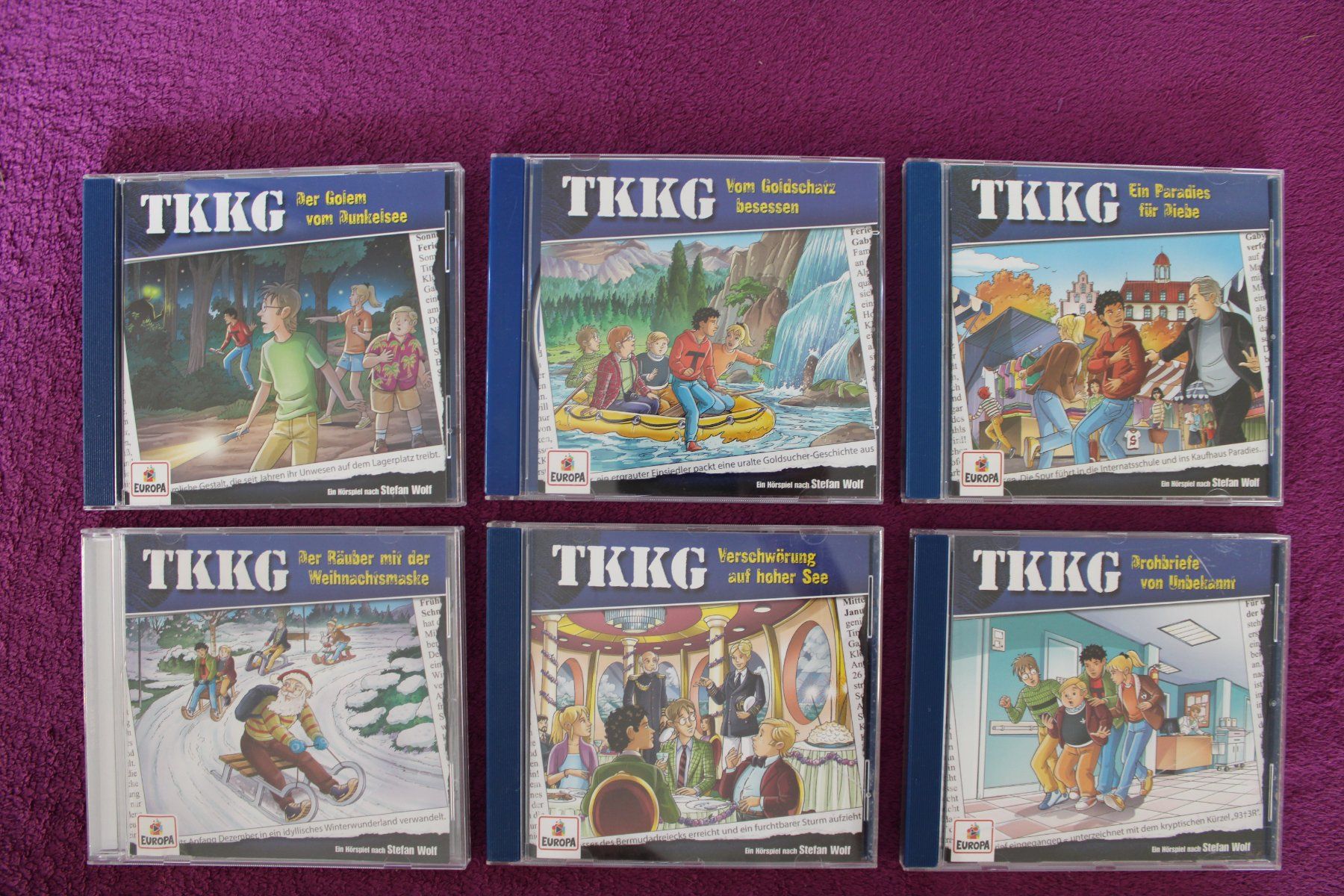 CDs: 6 - TKKG - Hörspiel - CD´s – D'occasion à Müllheim Dorf par Seeeule01