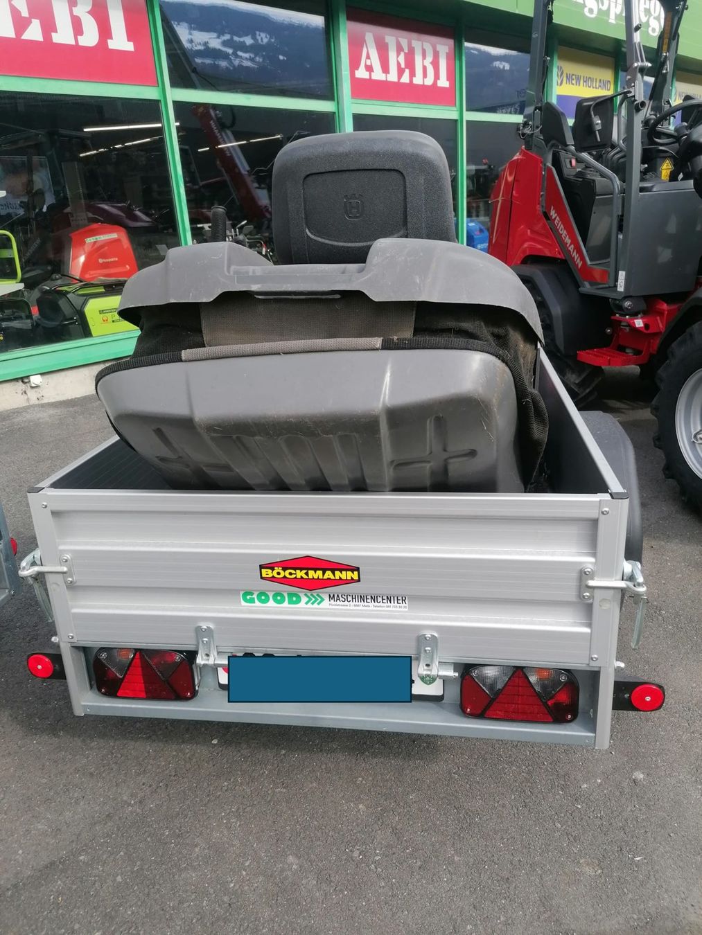 Böckmann Rimorchi: Anhänger Böckmann  750 Kg. – Usato da Mels venduto da lad_8ctm 2