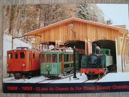 1968 - 1993 BC Chemin de fer Touristique Blonay-Chamby 25 Ja