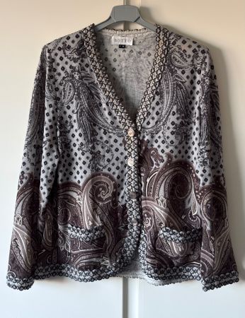 Damen-Cardigan, feine Strickwolle, Botto, für Marie Claire