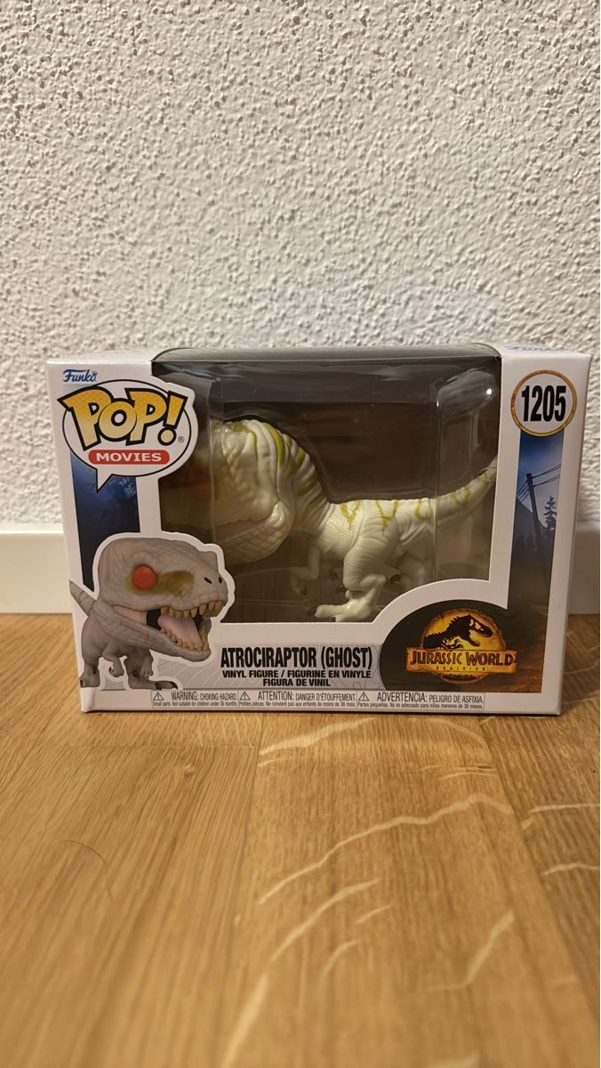 Funko Figuren: Funko Pop Atrociraptor Ghost 1205 Jurassic World – Neu und originalverpackt aus Suhr von Dominick