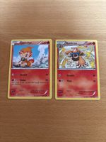 2 Pokemon Karten: Chimchar & Monferno