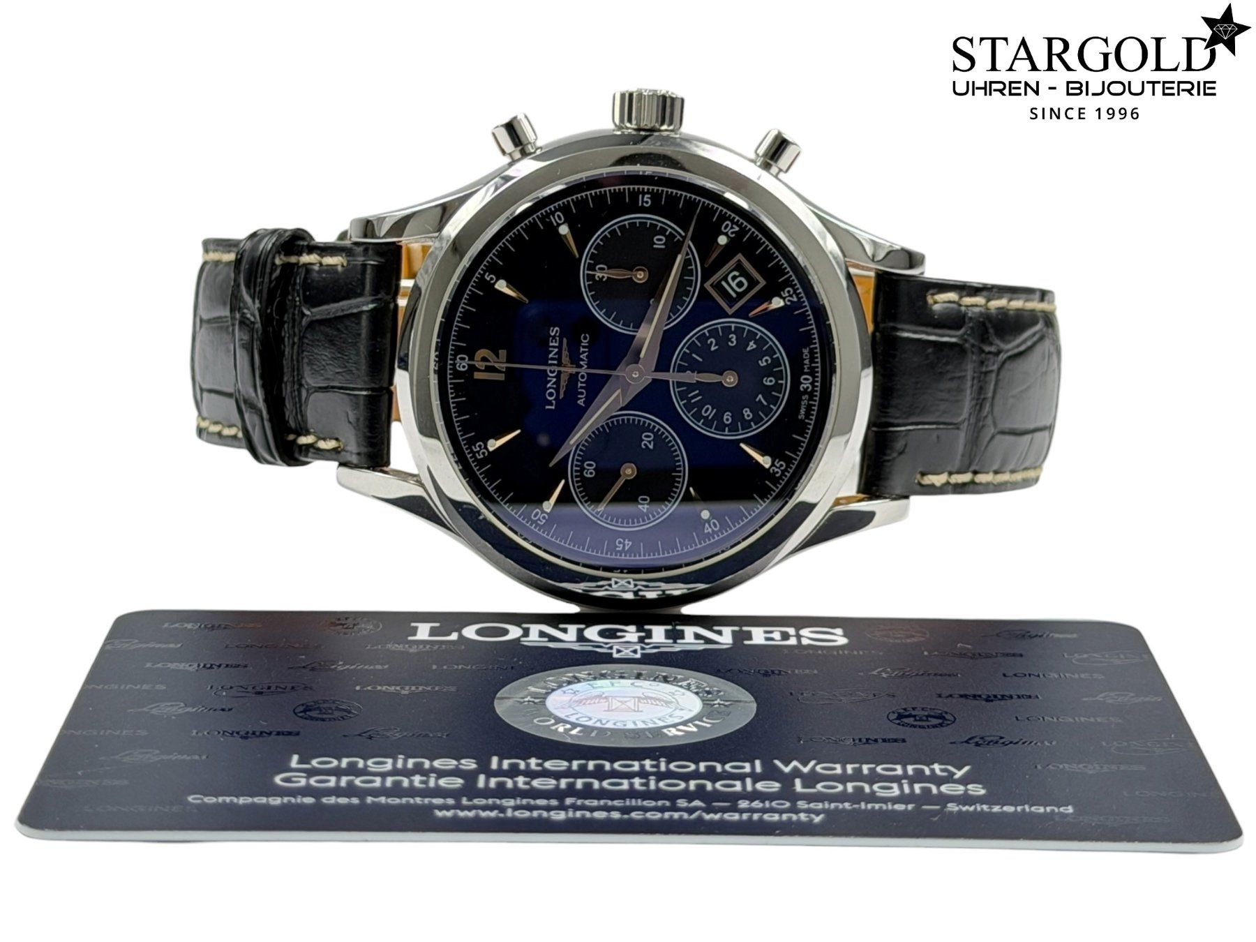 Longines Orologi: Longines Column-Wheel Chronograph - L2.750.4.56.0 – Usato da Zürich venduto da Stargold-Uhren 8