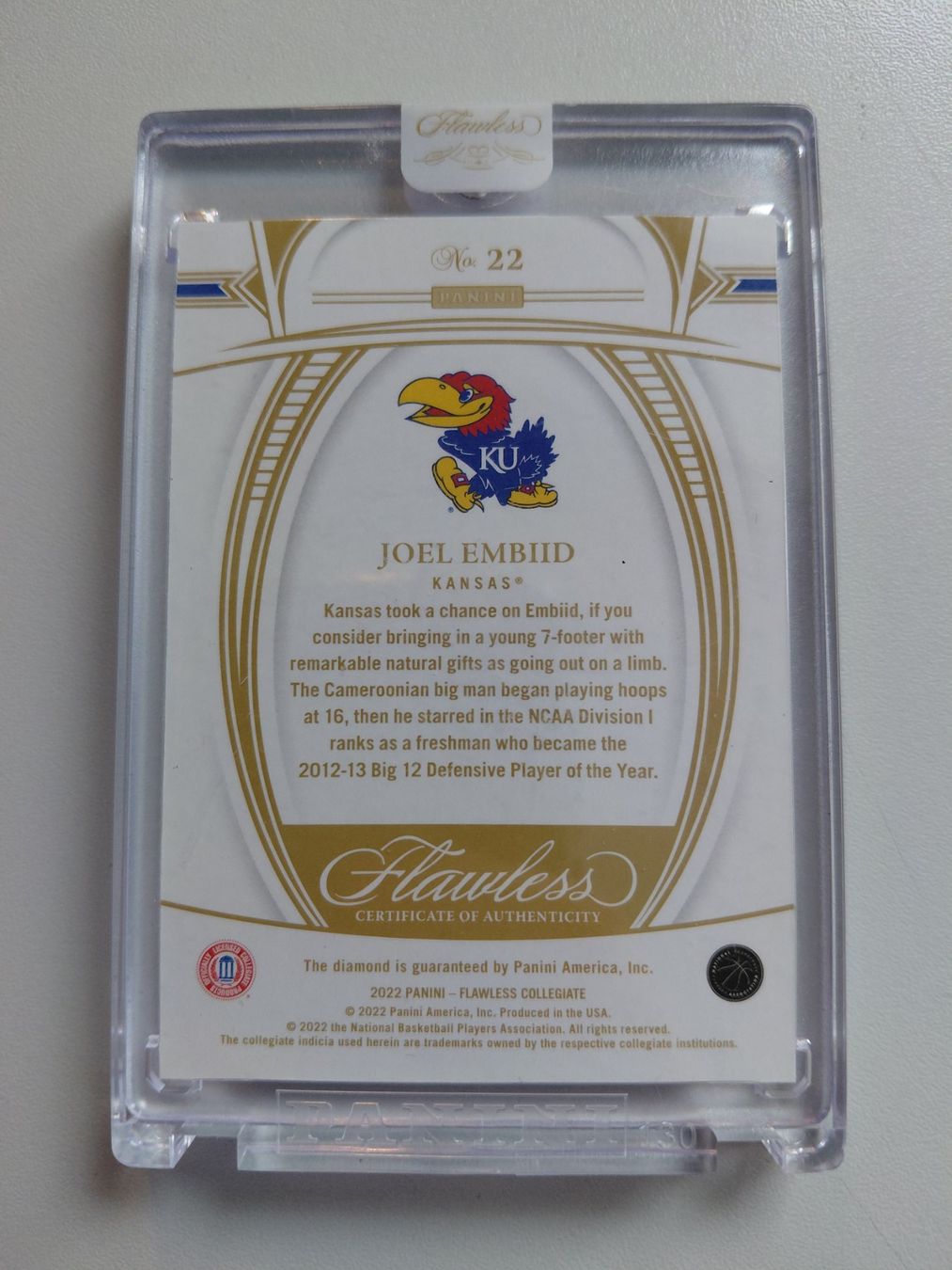 Nba Carte collezionabili: Joel Embiid Flawless 10/25, Diamond – Usato da Uezwil venduto da -Retrogames- 1