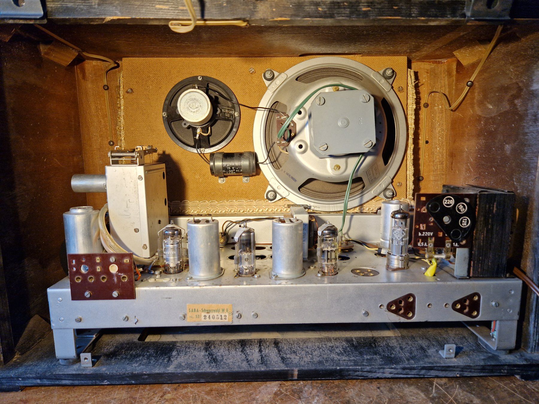 Radio: SABA Schwarzwald WII – Usato da Einsiedeln venduto da Radiofreund 3