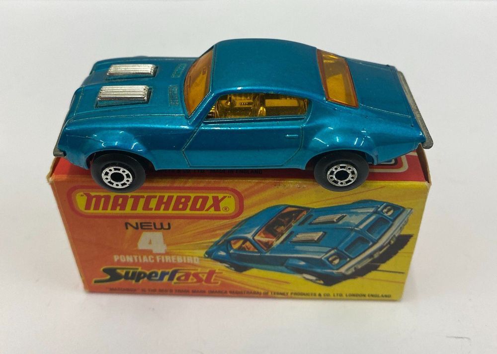 Matchbox no 4 pontiac firebird cheap