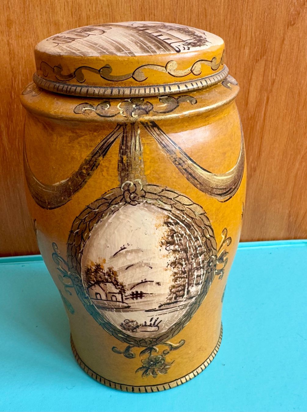 Autres articles pour la maison: Teedose vintage mit chinesischen oder japanischer Malerei – D'occasion à Grabs par Barbstucky 2