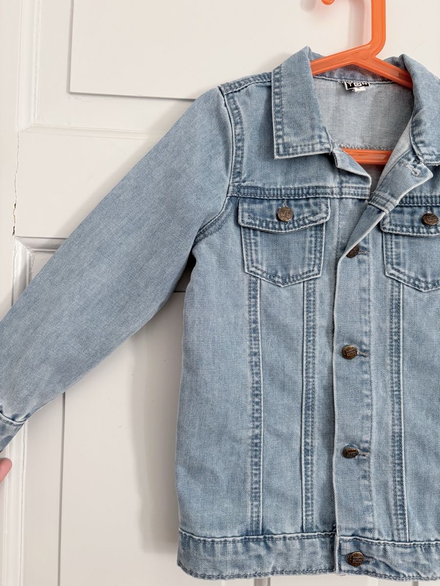 Giacche & Cappotti: Bon Ton, Jeansjacke, 110/116 – Usato da Zürich venduto da Pokimoki_1 3