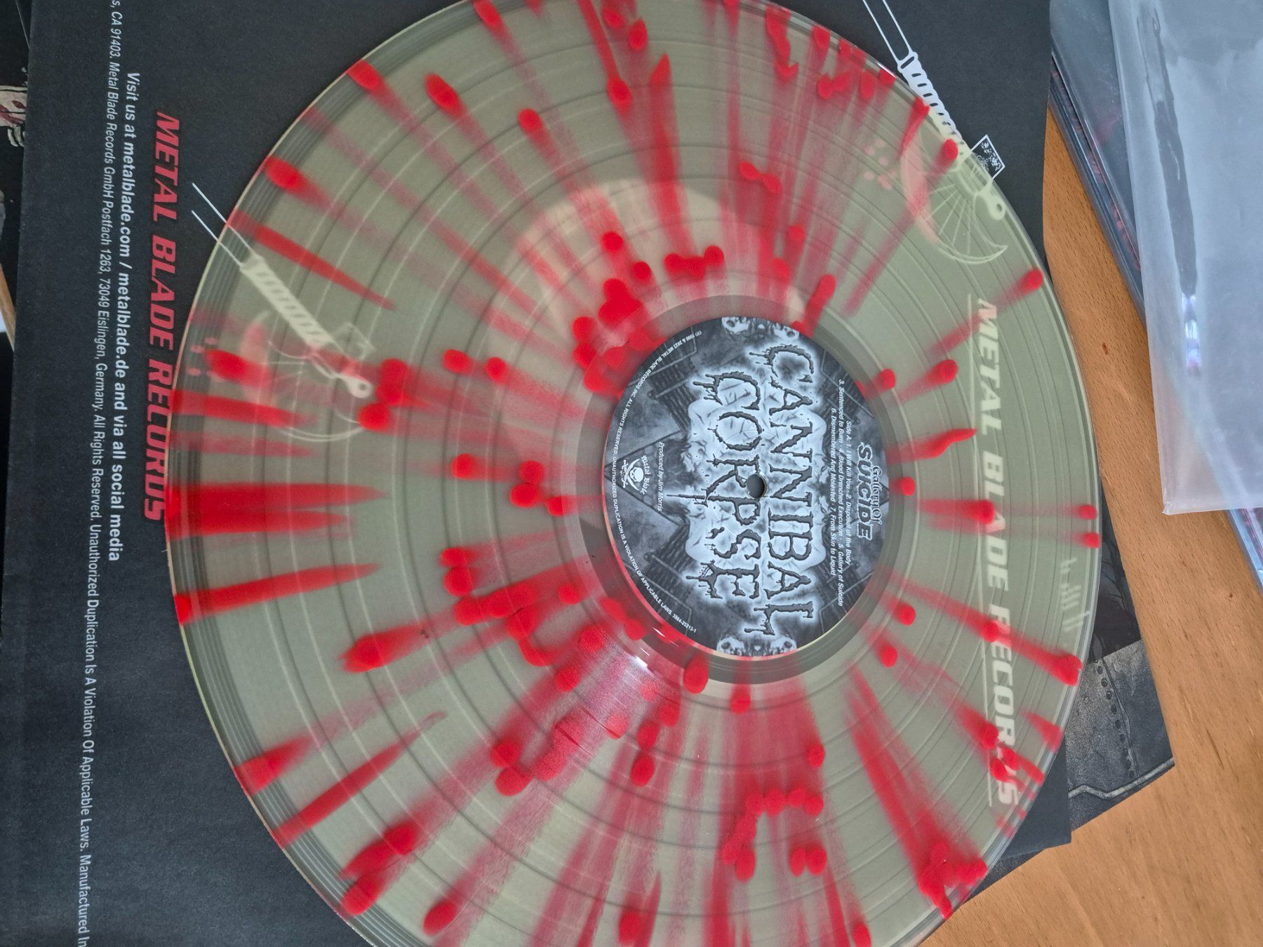 Dischi in vinile: Lot 6 vinyles Cannibal Corpse – Usato da Estavayer-Gibloux venduto da zom_j92z 6