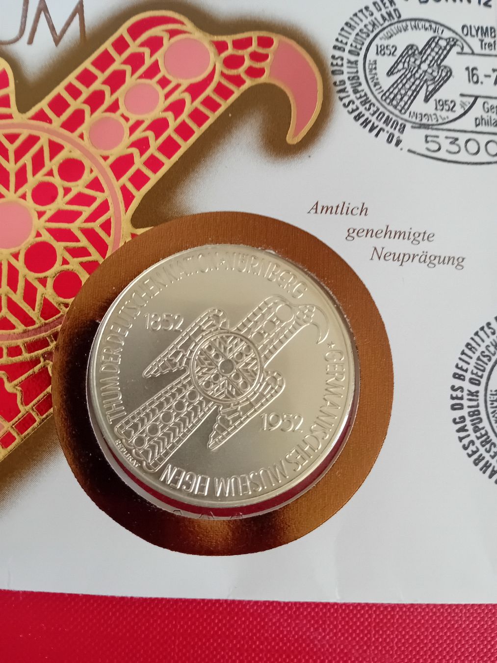 Tutti le monete: Numisbrief mit Silbermuenze Deutschland – Nuovo (secondo la descrizione) da Muralto venduto da Alex1912 1