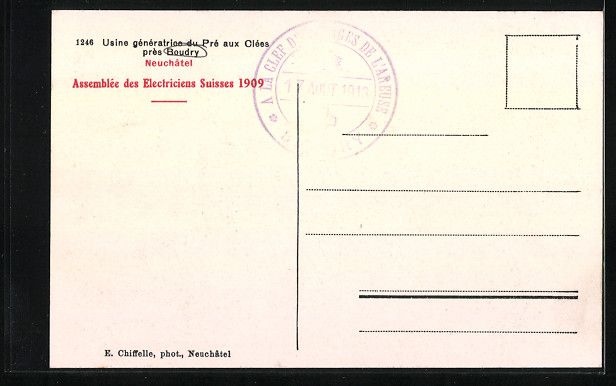 Cartes postales: Neuchâtel-Boudry, Assemblée des Electr – D'occasion à Berlin par bartko-reher 1