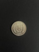 5 Franken 1965, Silbergehalt 835, Münzzeichen B