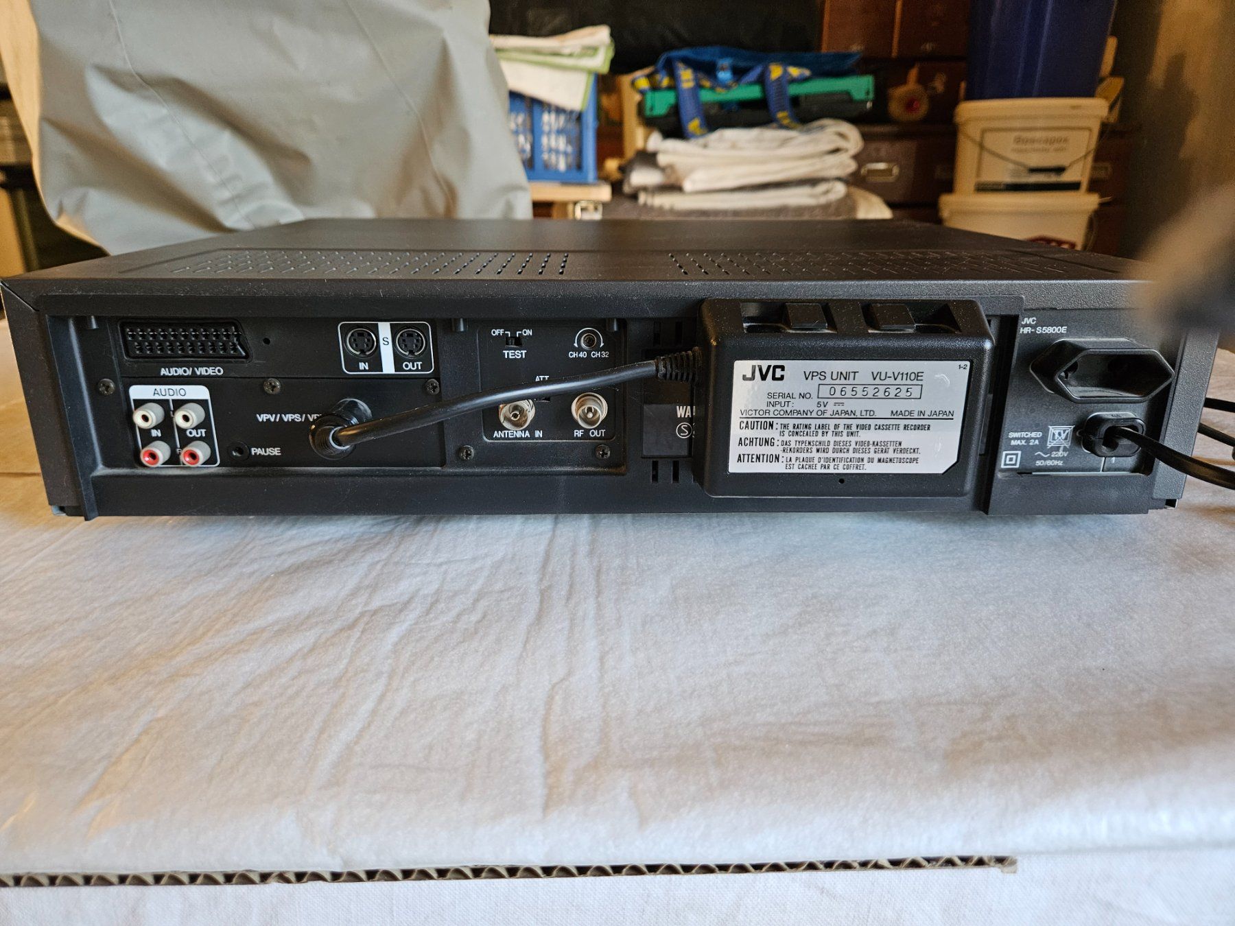 Tutti i VHS: Video-Cassetten-Recorder JVC – Usato da Erlinsbach venduto da inf_ml8q 1