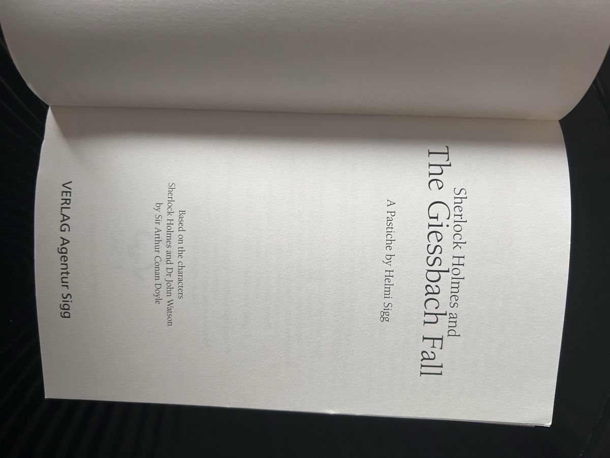 Libri: BilingualSherlock Holmes and the Giessbach Fall - Helmi Sigg – Nuovo (secondo la descrizione) da Biel/Bienne venduto da zit_v5yc 4