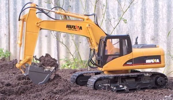 Modellismo RC: RC Schaufelbagger - RC Bagger Digger 1550, RTR, Huina – Nuovo e nell'imballaggio originale da Entlebuch venduto da Hebu 2
