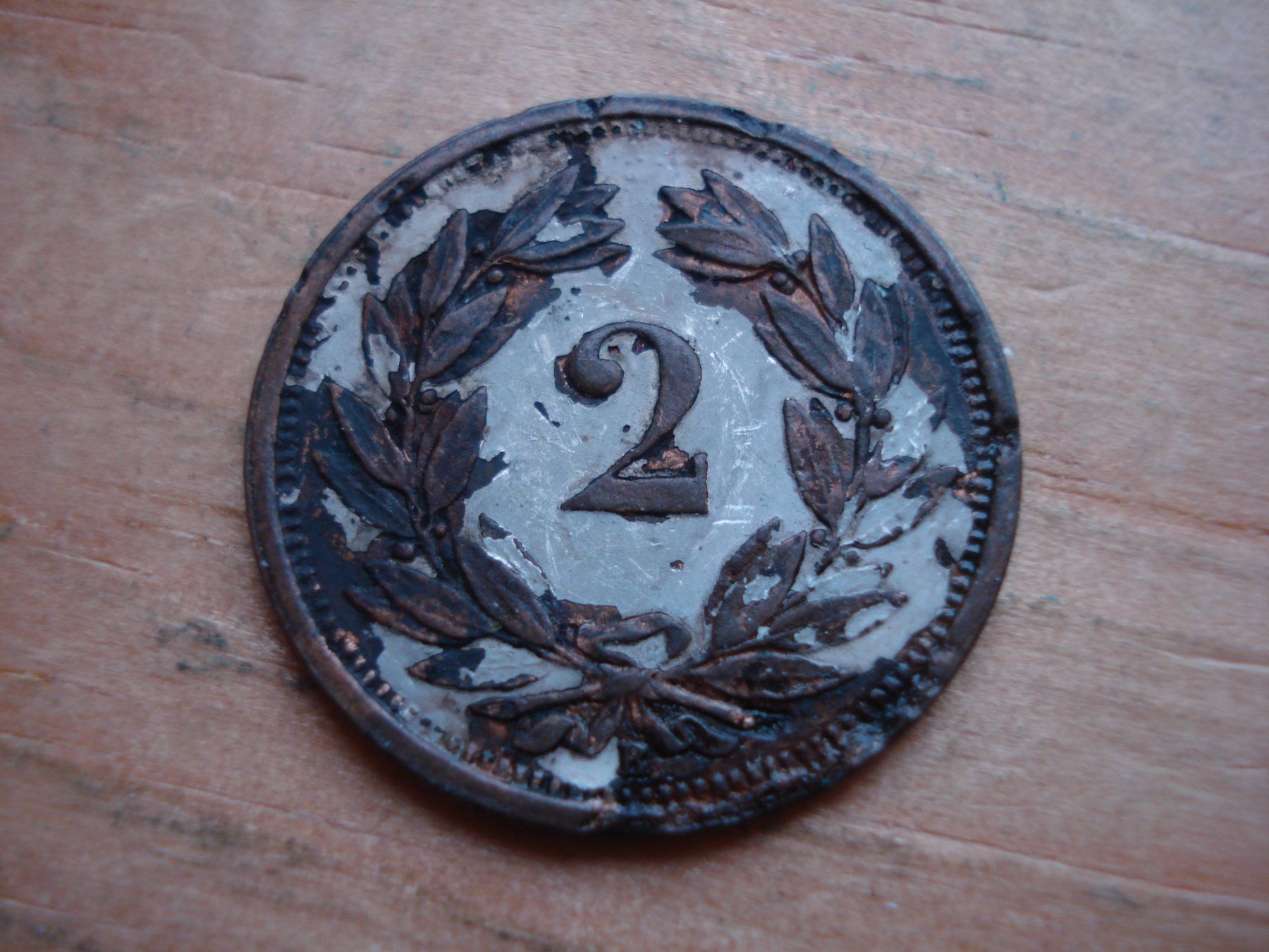 Tutti le monete: (W5) 2 Rappen 1920 – Usato da Erlach venduto da Net-Coins 1