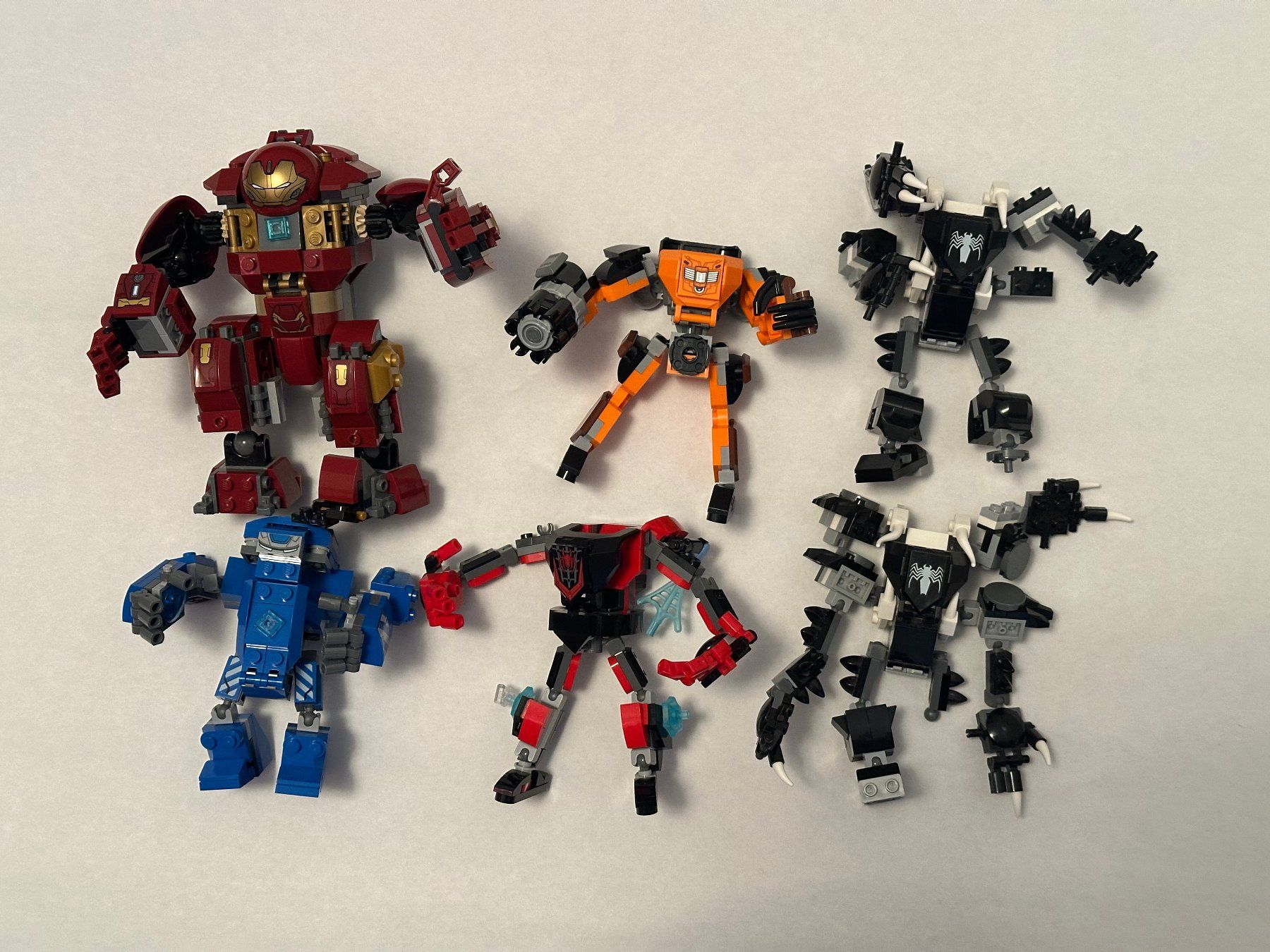 Lego Kit di costruzioni: LEGO Marvel Mechs Bundle Hulkbuster + Verschiedene Roboter – Usato da Meierskappel venduto da mar_cw5