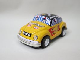 Blechauto VW Käfer made in Japan Friktion STP Texaco Good Ye
