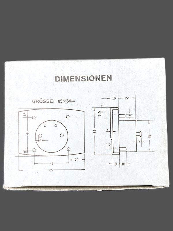 Monacor Misurare: MONACOR | Drehspul-Einbauinstrumente | 3 Stk. – Usato da Wittenbach venduto da Restwert_St-Gallen 2
