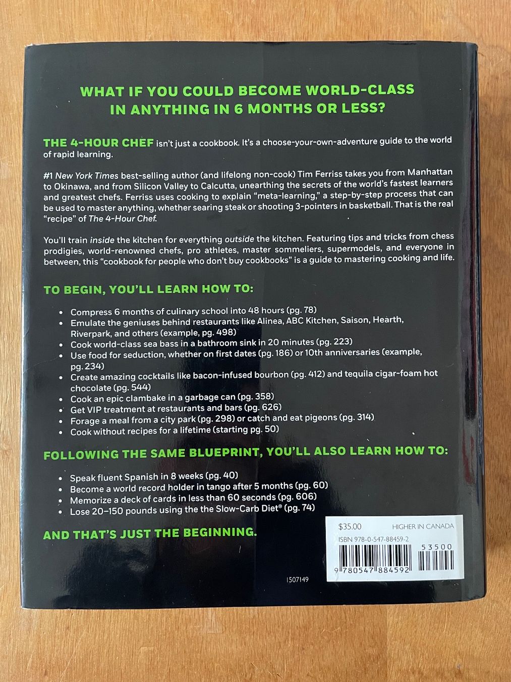 Libri: The 4- hour Chef – Usato da Zürich venduto da WWehrle 3