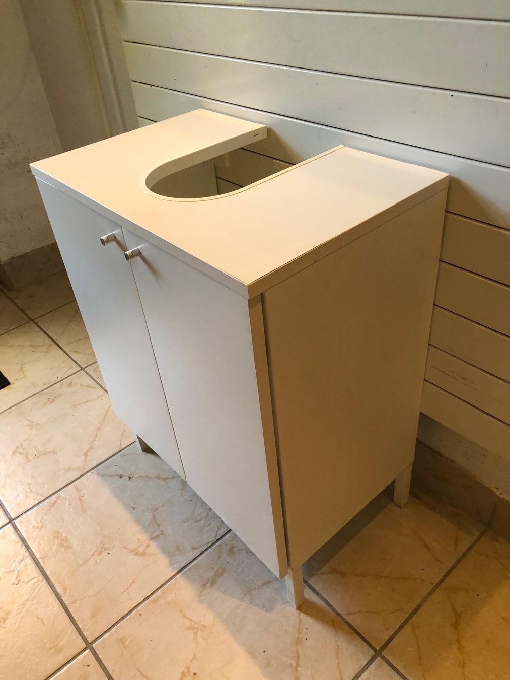 Mobili per bagno: Waschbeckenunterschrank weiss – Usato da Zürich venduto da swinguin 1