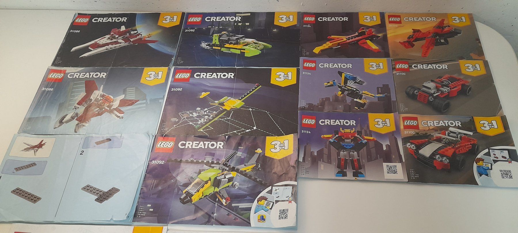 Lego Baukästen: LEGO Creator 3-en-1 : 5 sets Complètes et Ludiques – Gebraucht aus Tatroz von lgc01 2
