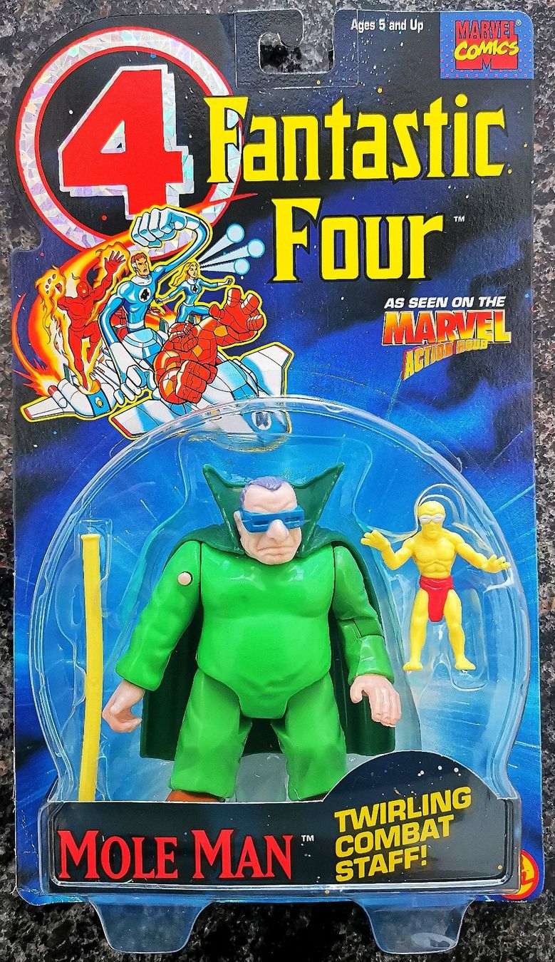 Marvel Figuren: Mole Man 1994 Fantastic Four Action Figur Marvel Comics – Neu und originalverpackt aus Rorschach von Actionvintage789