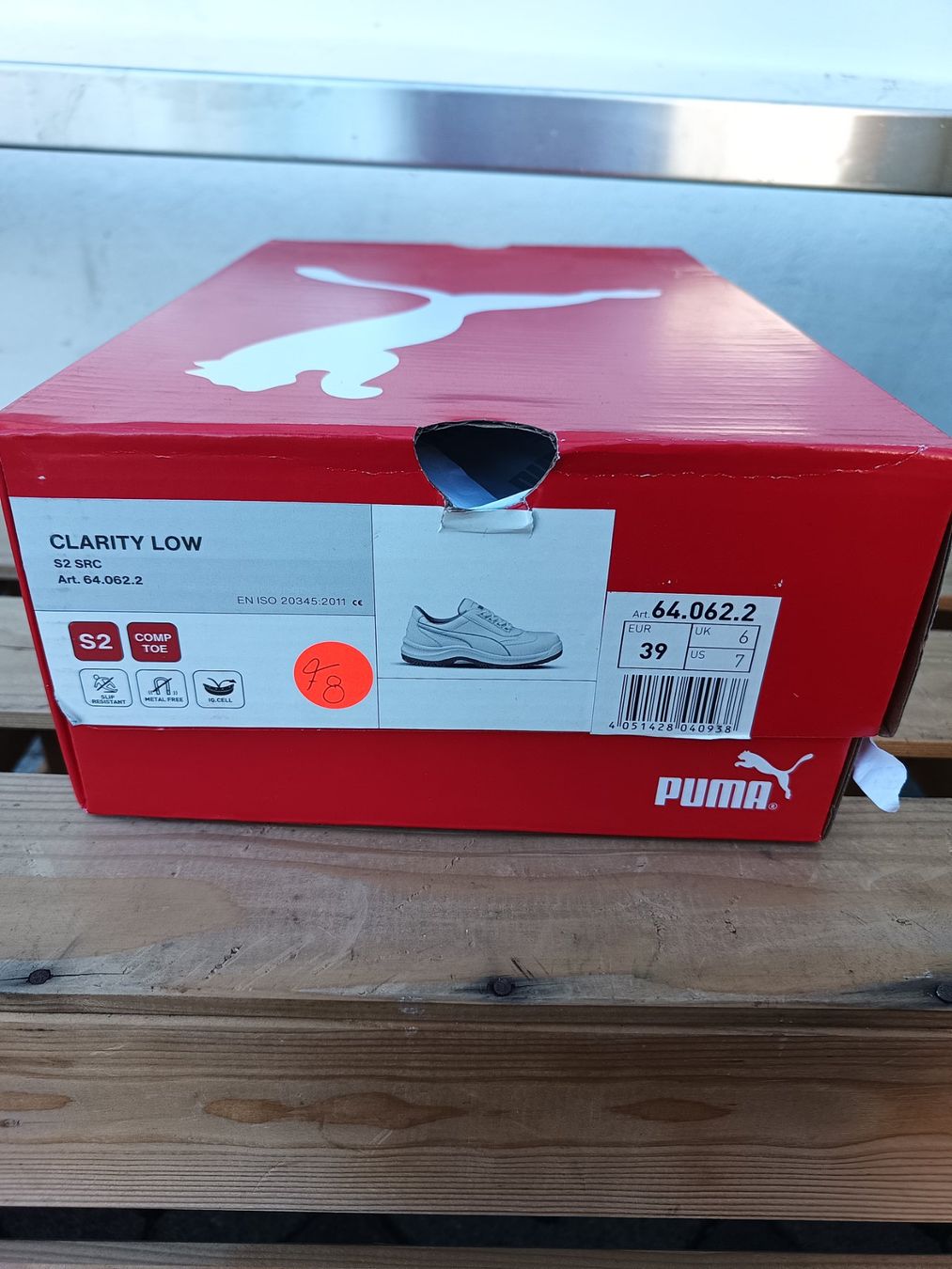 Puma Herrenschuhe: Puma Sicherheitsschuhe S2 SRC 39 – Neu und originalverpackt aus Oberegg von 19franzi94 8
