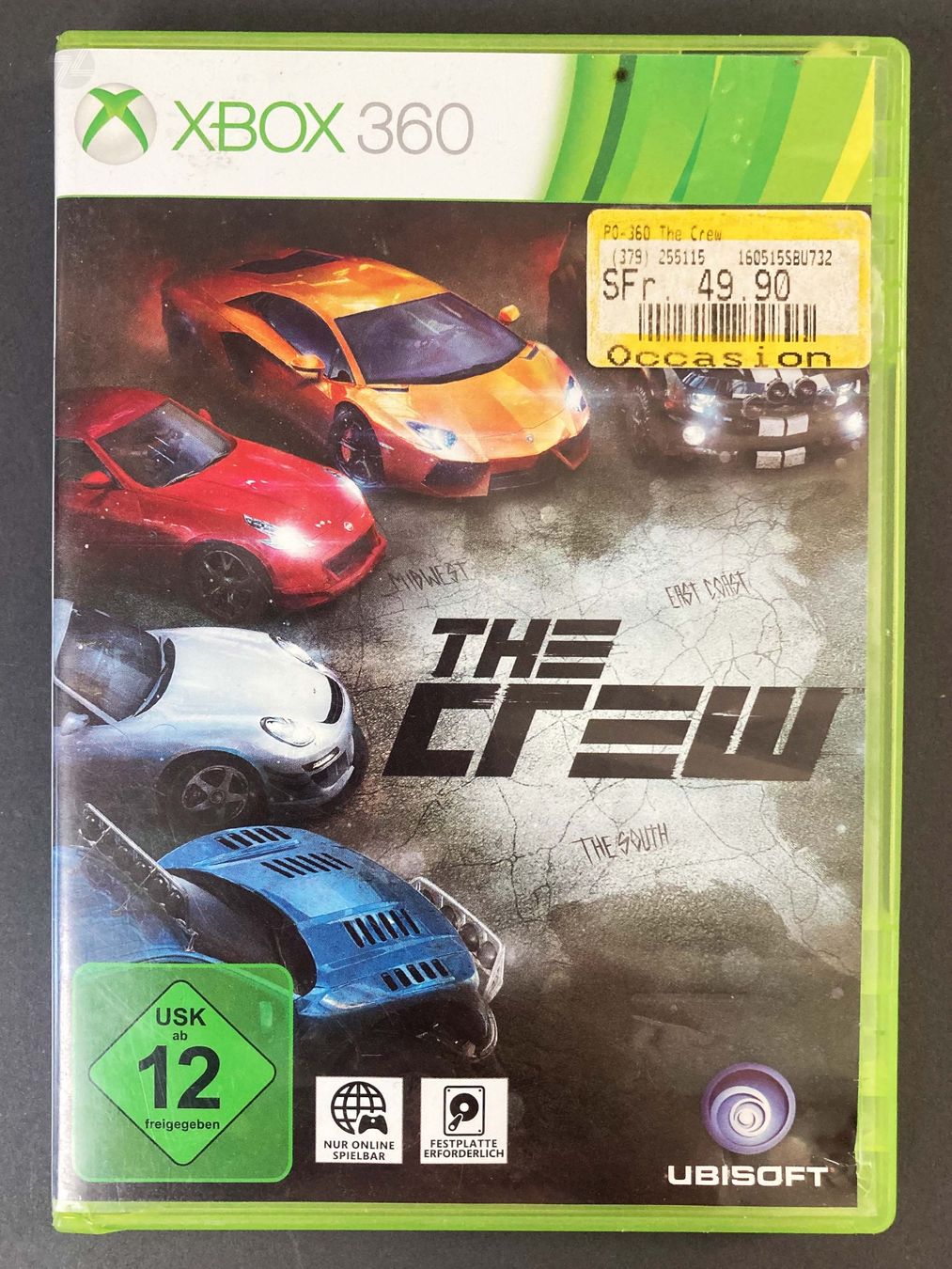 Spiele: Xbox 360 The Crew Game Komplett – Gebraucht aus Wetzikon ZH von cyan74