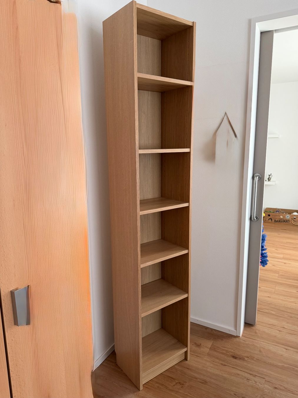 Ikea Scaffali: BILLY Bücherregal, Eichenachbildung, 40x28x202 cm – Usato da Bülach venduto da Loredana13 1