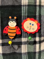 2x Holzhaken für Kinder, neu