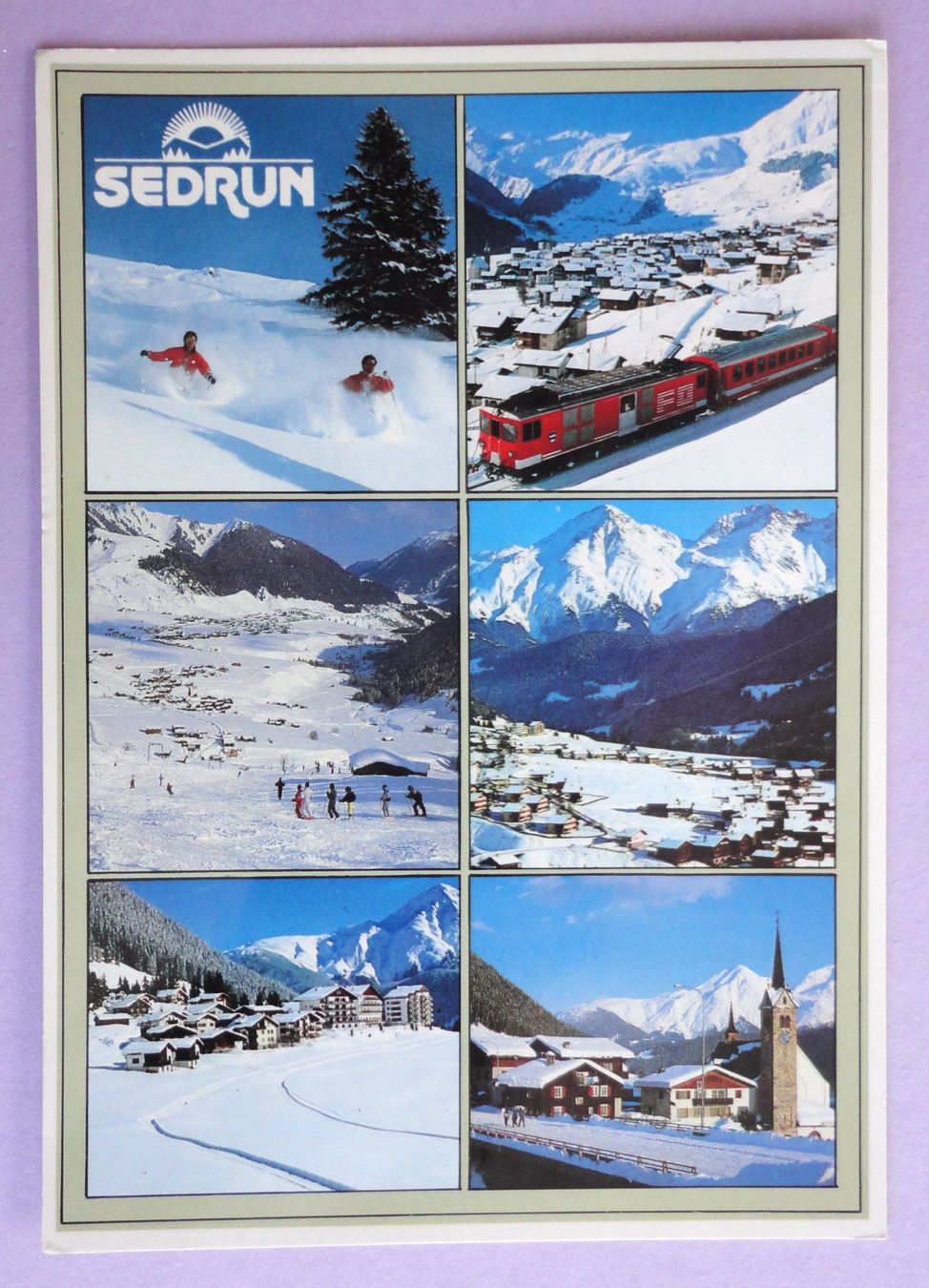 Cartes postales: Sedrun, 1400 m ü/M – D'occasion à Fétigny par Billy2miny